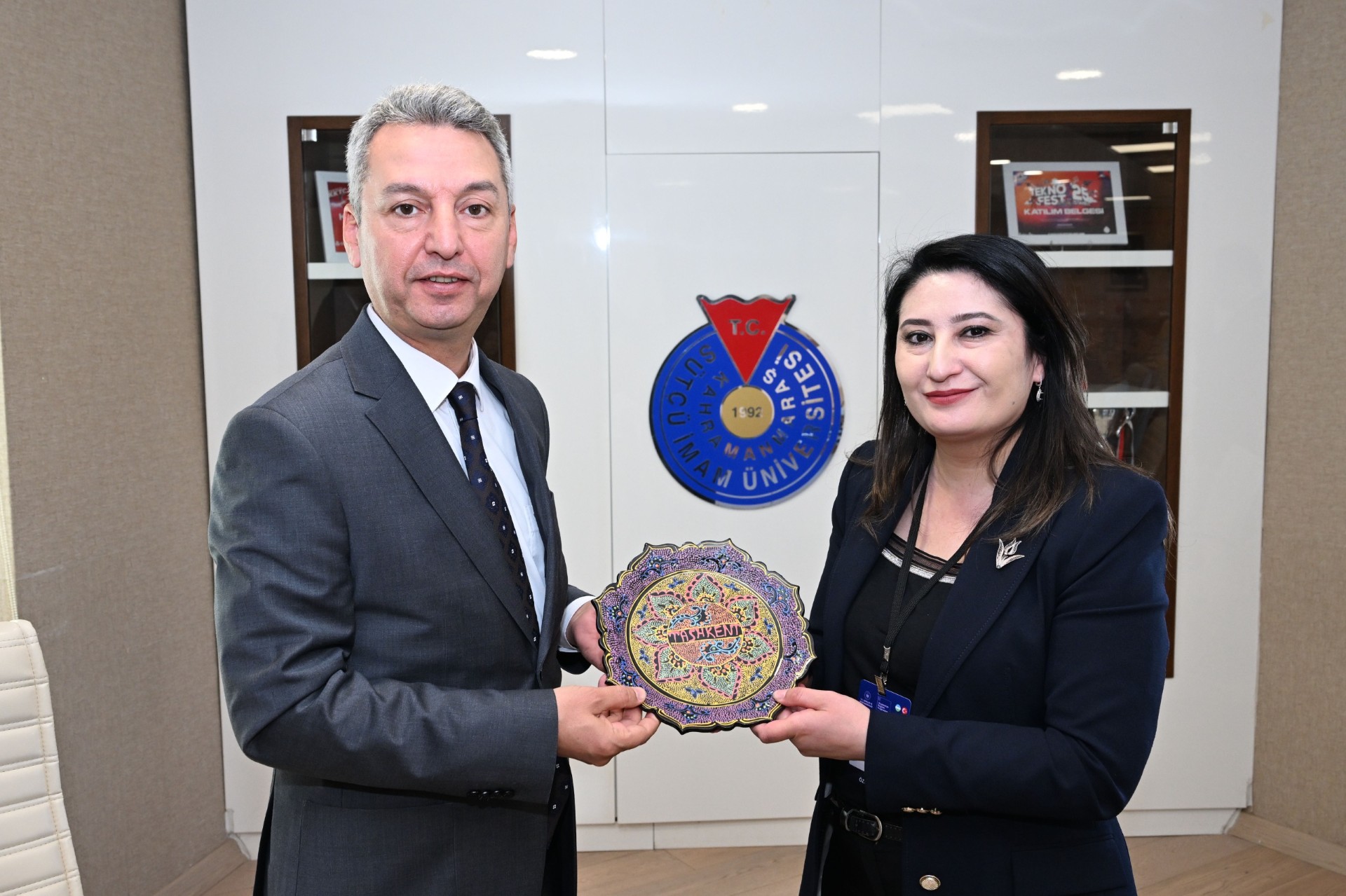 Özbekistan Heyeti KSÜ’de İş Birliği Anlaşmalarına İmza Attı