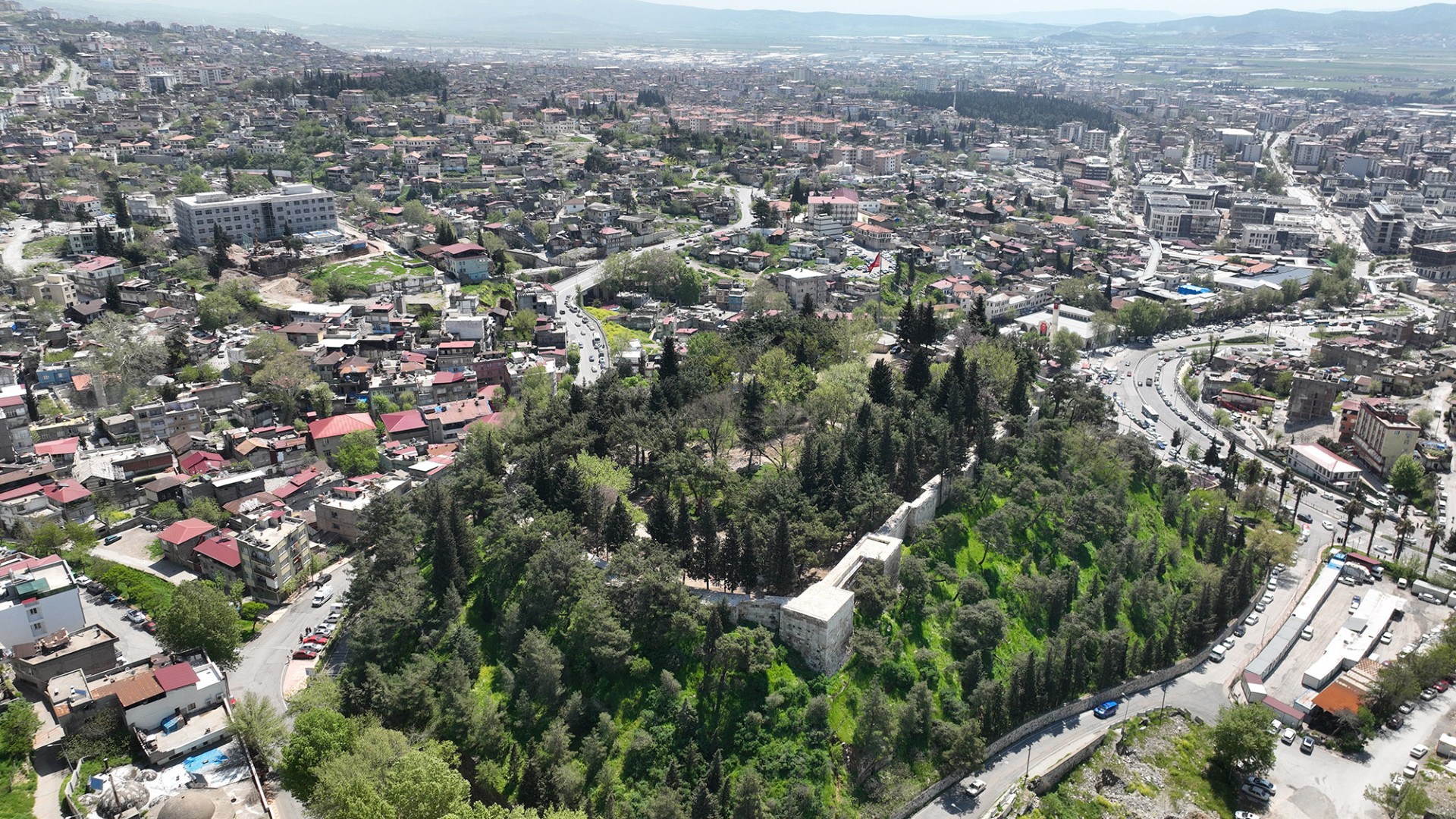 Kahramanmaraş Kalesi’nde Restorasyon Çalışmaları