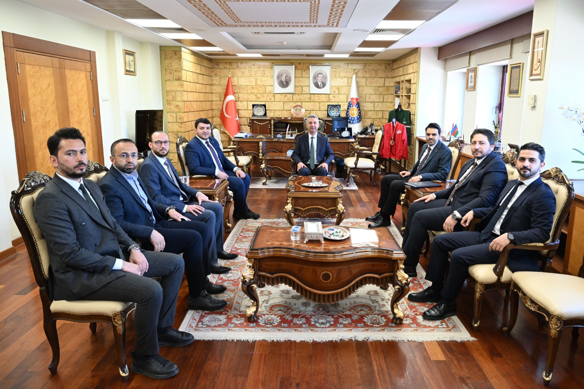 KSÜ, TİKA Başkanı Abdullah Eren’i Ağırladı