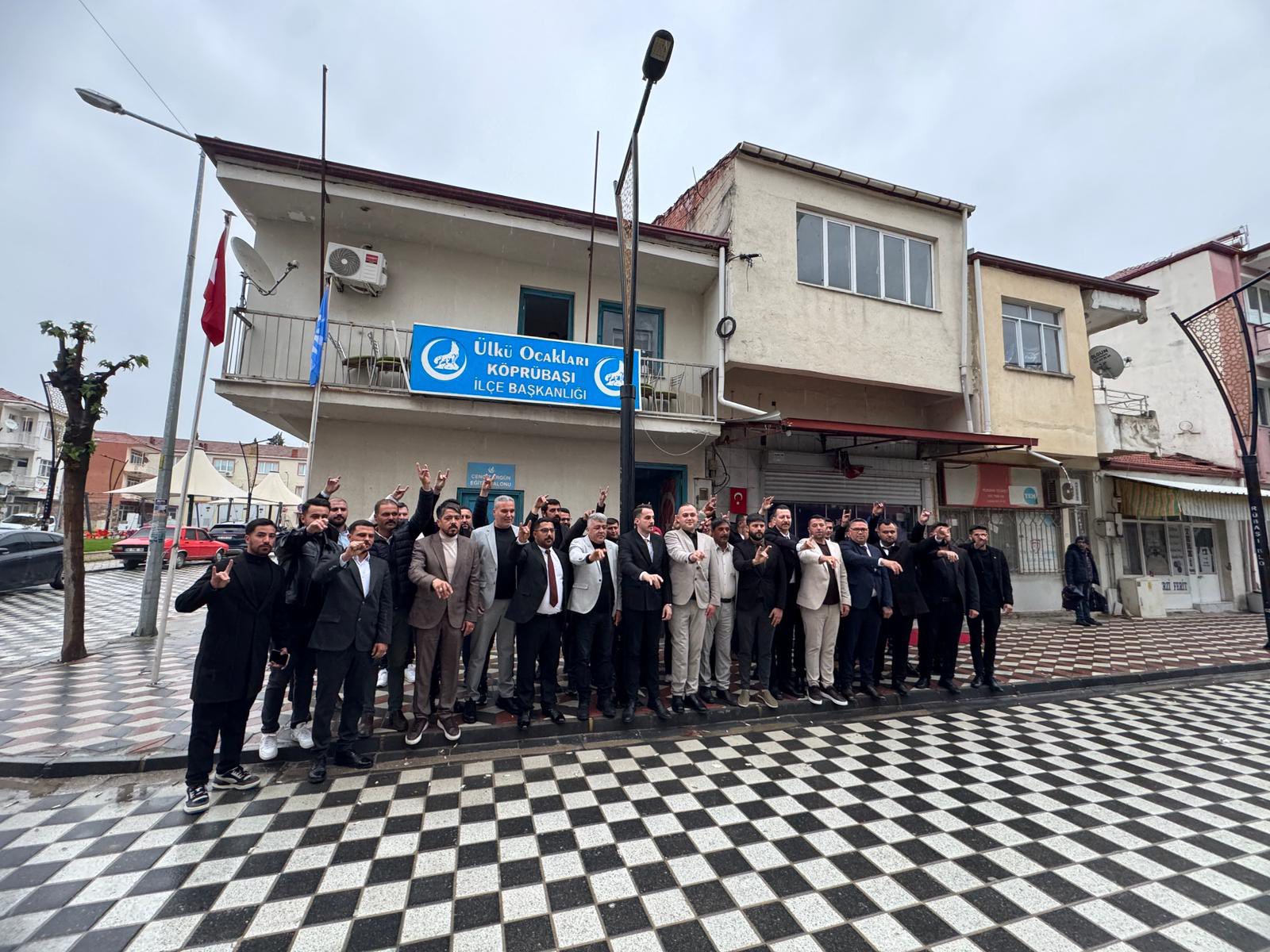 Gazisi Halim Kaya, Köprübaşı Ülkü Ocakları Başkanı Oldu