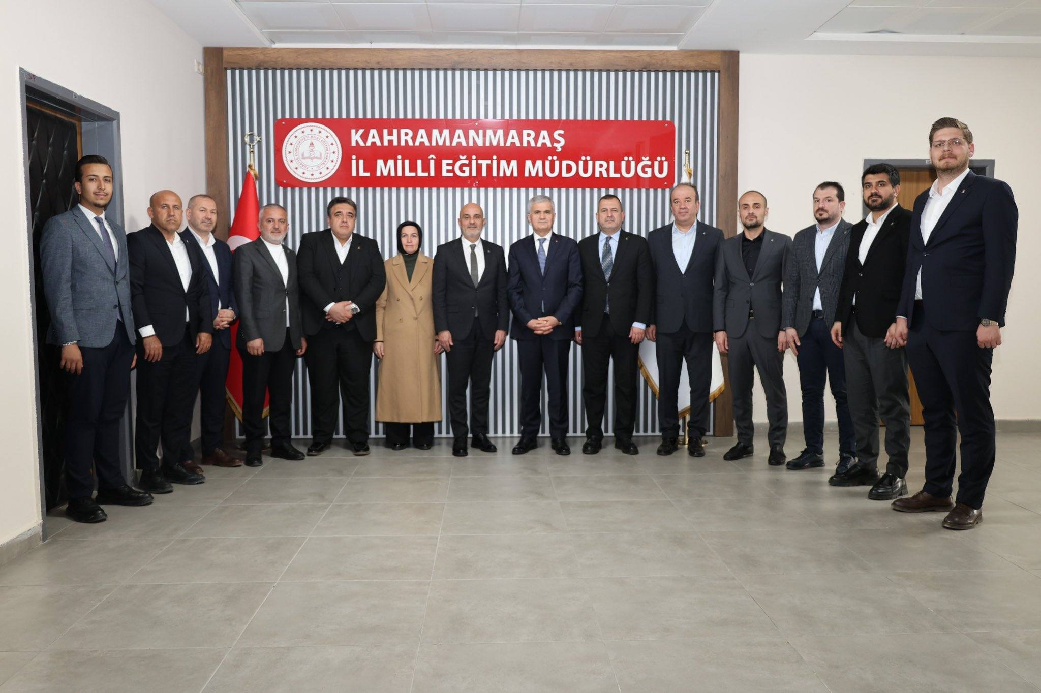 AK Parti’den İl Milli Eğitim Müdürü Akpınar’a Hayırlı Olsun Ziyareti