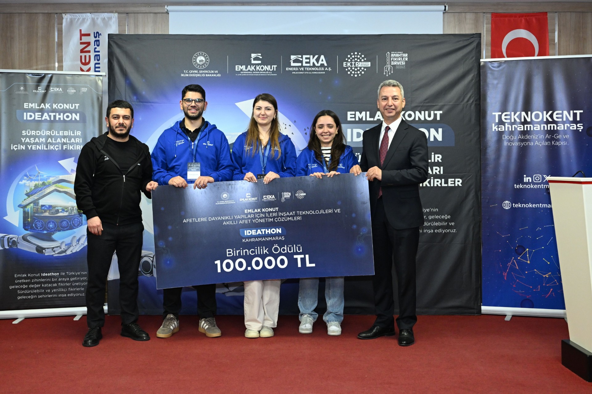 KSÜ Teknokent’te İdeathon Ödül ve Sertifika Töreni Düzenlendi