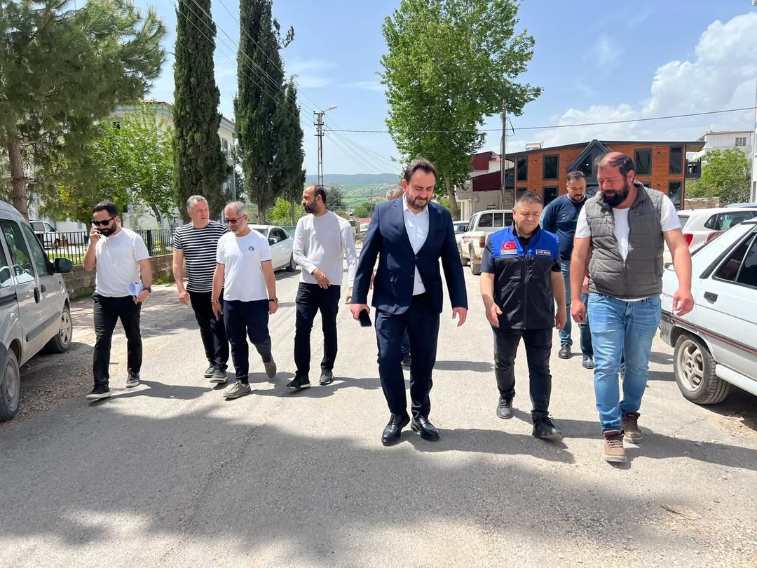 Pazarcık’ta Tarihi Asfalt