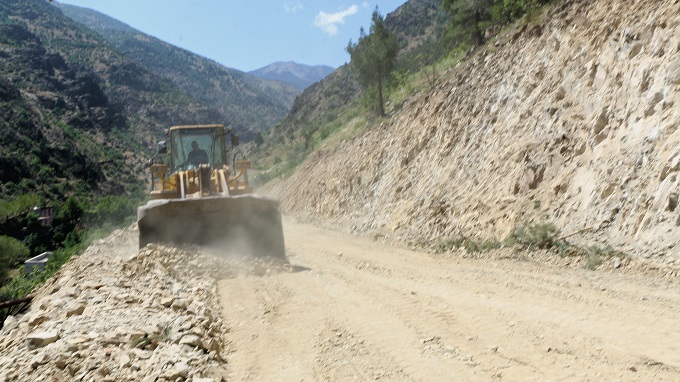 BÜYÜKŞEHİR YAVŞAN YAYLASI İÇİN YENİ YOL AÇIYOR