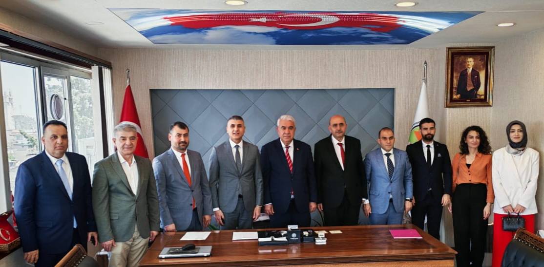 SGK’dan KMESOB Başkanı Ahmet Kuybu’ya Ziyaret