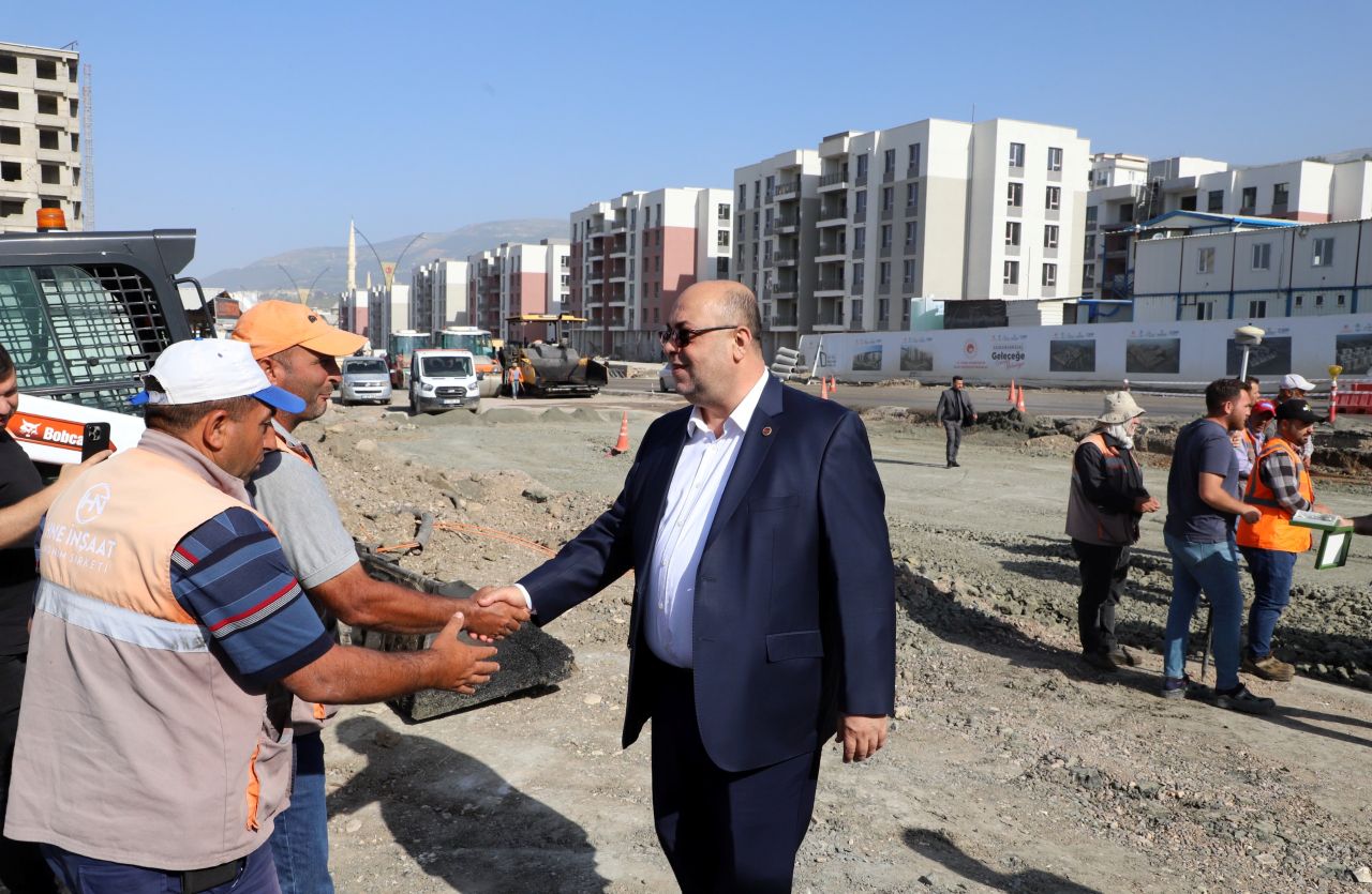 Akpınar : Çalışmaları Yerinde İnceledi