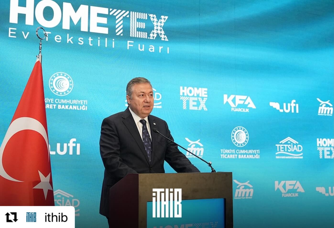 Öksüz Hometex Fuarı’nda Sektörün Gücünü Dünyaya Taşıdı