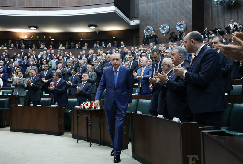 Cumhurbaşkanı Recep Tayyip Erdoğan, Türkiye Büyük Millet Mecliside