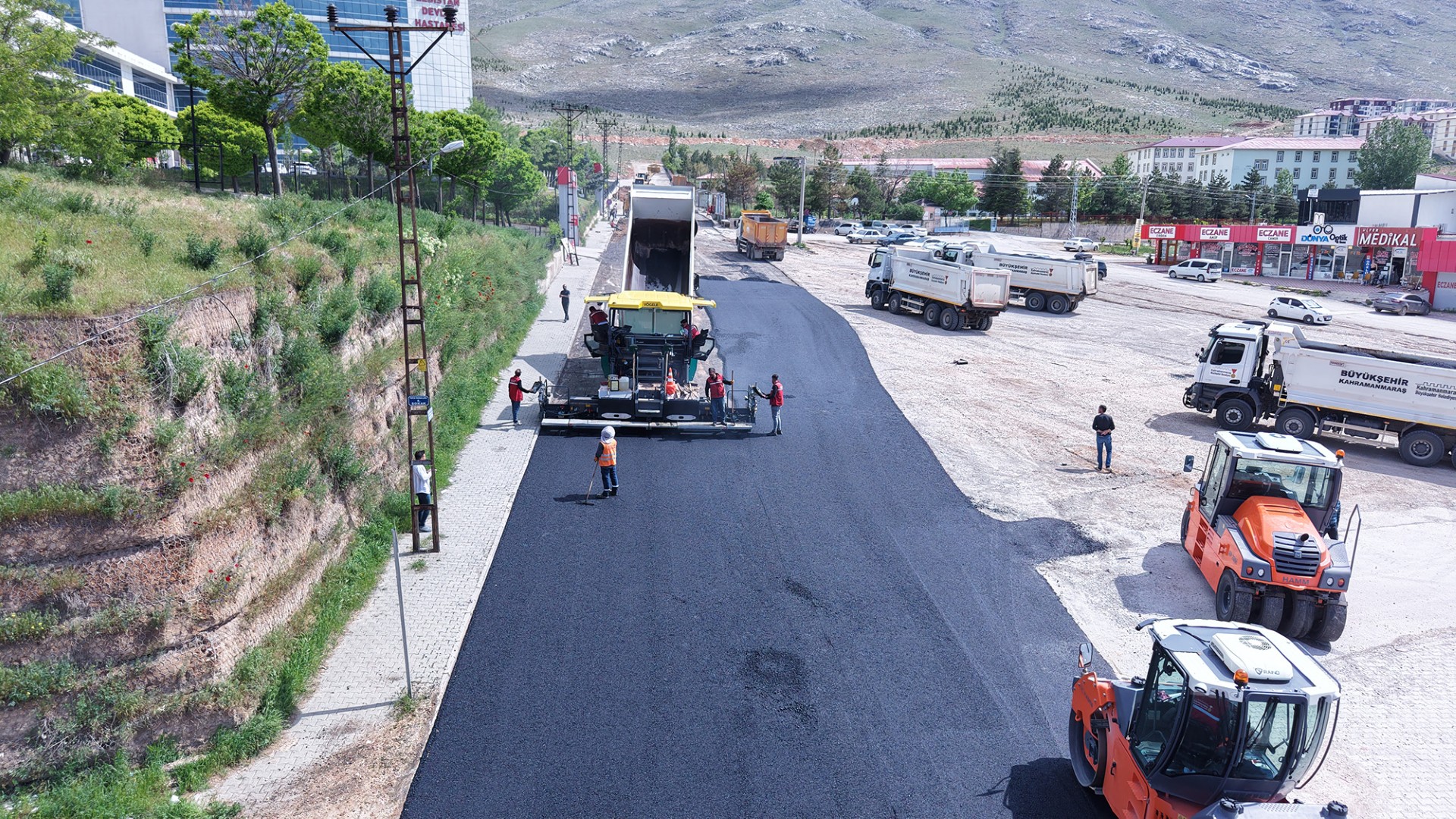 Elbistan Devlet Hastanesi Yolunu