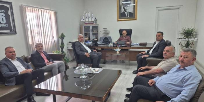 KMESOB Yönetiminden AKEDAŞ Genel Müdürü Muharrem Kalkan’a Hayırlı Olsun Ziyareti
