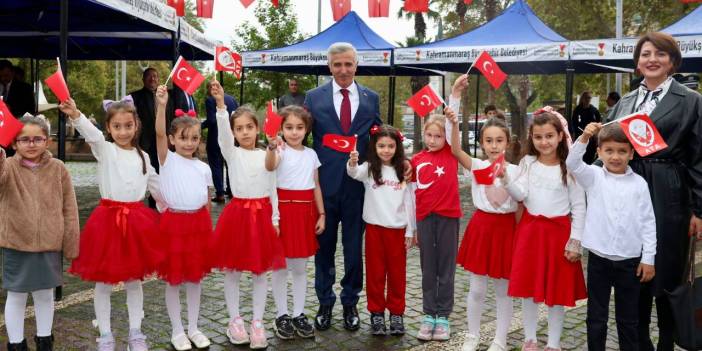 KAHRAMANMARAŞ’TA CUMHURİYET BAYRAMI COŞKUSU