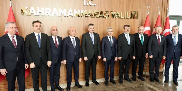 İçişleri Bakanı Mustafa Çiftçi’den İlk Resmi Ziyaret Kahramanmaraş’a