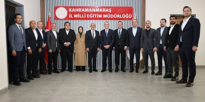 AK Parti’den İl Milli Eğitim Müdürü Akpınar’a Hayırlı Olsun Ziyareti